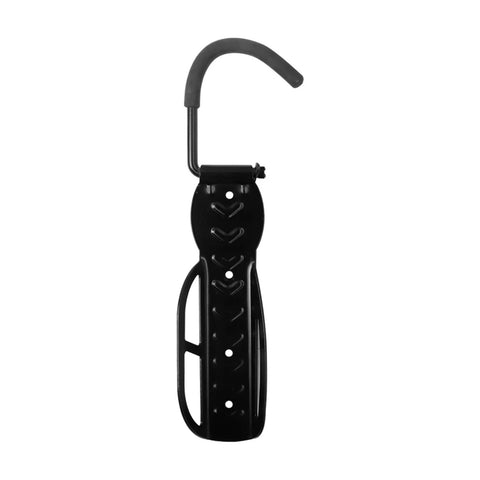 Wall Mount Scooter Hanger For M365 Pro 1S Mi3 Electric Scooters, Heavy Duty Wall Hook Mount, shown in black metal