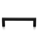 Twenty Five Pack Solid Zinc Slim Square Bar Cabinet Pulls With Three And Three Quarters Inch Center To Center Matte Black Kitchen Drawer Handles