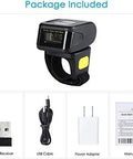 Ring Wearable 1D Barcode Scanner For Hands Free Scanning Bluetooth 2.4G Wireless Or USB Wired Mini Bar Code Reader package contents