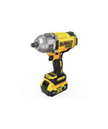 Cordless 20V Max XR Half Inch High Torque Impact Wrench Kit With Hog Ring Anvil Delivers 1030 Ft-Lbs Fastening Torque And 1400 Ft-Lbs Breakaway Torque Four Mode Variable Speed Trigger For Tough Jobs