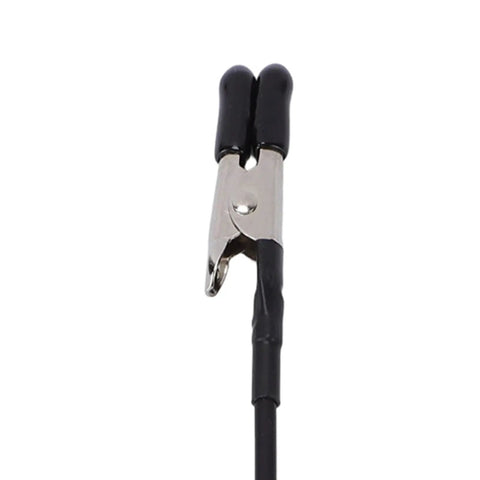 Metal clip from Solid Magnetic Helping Hands With 12 Clips For Soldering, PCB Work, And Model Painting, ideal for electronics assembly.