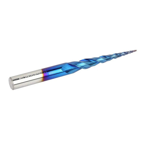 Beast Mode End Mill Premium Tungsten Cemented Carbide 2T Blue Super Hard Coating Milling Cutter R0.5 x 47 x D8 x 85 Industrial Tool
