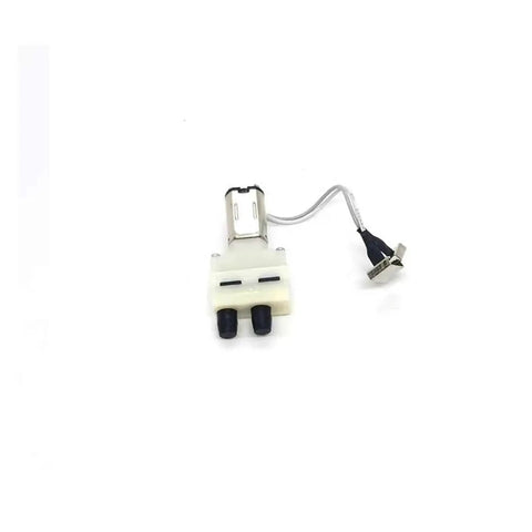 No Fuss Quick Swap Water Tank Pump Motor For Robot Vacuum Parts Top Shelf Replacement showing white motor with wires.
