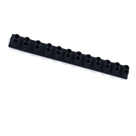 5Pcs Conductive Rubber Contact Pad Set For DGX Series And PSR Keyboards, 61 Keys Compatibility, 12-note pad detail shown