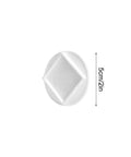 5cm round piece from Tower Pipe Cap Kit For Hydroponics With Snap Fit Connector Leak Proof Water Line Protection And Plant Spacing Inserts Multi Pack