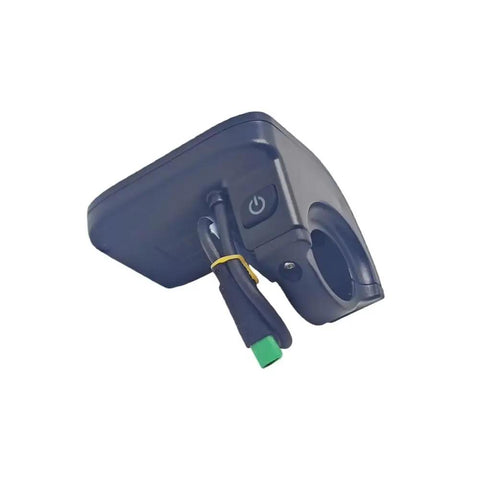 Bottom view of Electric Bike LCD Display Meter DPC11 Cycling Computer CAN Protocol 5 Pin Waterproof Plug for M200-M600
