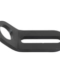 Heavy Duty Steel Heim Joint Support Bracket Offers A Clean 45 Degree Angled Mount, single piece, black, for steering rigs.