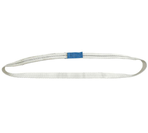 20 Pack 1 Inch By 4 And A Half Foot White Polyester Endless Round Sling Tough As Nails Heavy Duty Lifting And Towing For Wrecker Recovery