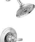 Woodhurst 14 Series Shower Faucet Trim Kit With Chrome Shower Head And Handle Set, Valve Trim, Chrome Finish in view