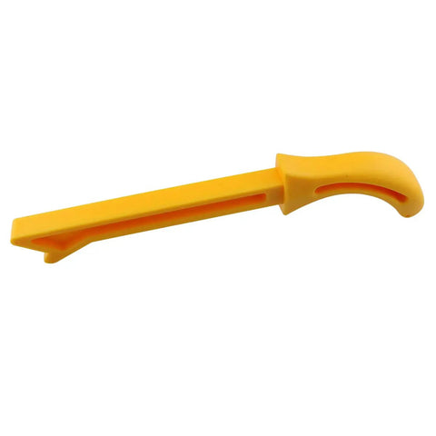 Yellow Woodworking Push Stick For Table Saw With Ergonomic ABS Handle, Durable Carpenter Safety Tool For Precise Narrow Cuts And Fine Control