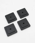 Universal MOLLE Panel Mounting Bracket Base Matte Black Steel 4 Pack Durable Powder Coated For Fire Extinguishers Gun Racks Gas Cans And Tactical Gear On Any MOLLE System