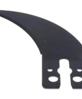 N506855 Table Saw Riving Knife Replacement For DWE7491RS OEM Fit, compatible with 7491RS models, steel part, curved shape, side view