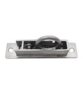 Stainless Steel Pocket Door Pull Handle With Edge Pull Flush Mount Button Style Design For Data Centers And Electrical Enclosures