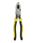 Journeyman Pliers With Crimp Die Behind Hinge For Superior High Leverage Crimping, Side Crimp Design For Non Insulated Connectors Lugs And Terminals, 9 Inch Made In USA, Rivet Closer To Cutting Edge Delivers 46 Percent More Cutting And Gripping Power