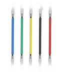 Dope Ultra Thin Blade BGA IC Chip Repair Toolkit with colorful dual-end stainless steel handles for delicate IC dismantling