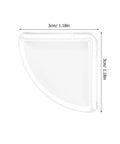 Silicone Corner Guards For Furniture Edges And Sharp Corners, 36 Piece Peel And Stick Safety Bumpers shown with dimensions