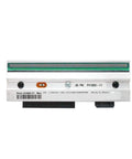 Top Shelf Thermal Printhead For ZT411 203 Dpi Barcode Label Printer with green stripe and connector for quick installation.