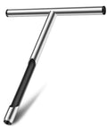 Stainless Steel Soil Sampler Probe With T Handle For Easy Soil Testing In Gardens Lawns And Farms Lightweight Pro Grade Anti Skid Grip