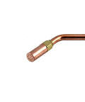 Heavy Duty Acetylene Heating Nozzle Rosebud MFA Series Size 8 for Victor 300 Torch Handles, showing brass nut and spiral mixer
