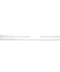 Single piece of Beefy Heavy Duty Flat Mending Plate Kit Four Pieces In Stainless Steel Slotted Bracket For Wobbly Tables Chairs Bookshelves