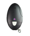 Black key fob for Smart Rim Lock With Keypad And Touch Unlock, Battery Powered Security For Non Smartphone Users.