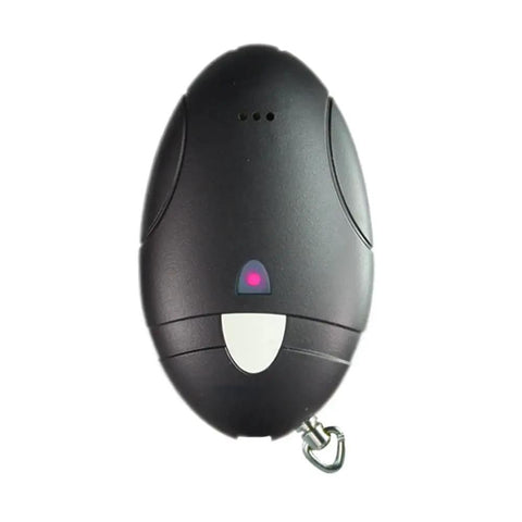 Black key fob for Smart Rim Lock With Keypad And Touch Unlock, Battery Powered Security For Non Smartphone Users.