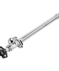 Frost Free Sillcock Hose Bibb, 12 Inch Length, Half Inch MIP To Three Quarter Inch Hose Thread, Chrome Plated Brass Body, Large Handwheel