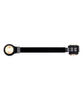Beefed Up Aluminum Steering Linkage Set For Axial SCX24 Upgrades High Tightening Steering Rods CNC Machined Precision Compatible With Deadbolt C10 Wrangler JLU CRC B 17 Betty Gladiator Bronco Scale 1 24 RC Crawler black CNC aluminum steering link with rod ends