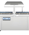 Single Chamber Vacuum Packaging Machine Featuring Dual Heat Bars For An Ultra Tight Airtight Seal That Keeps Stored Meals Fresh As Day And Totally Freezer Burn Proof, front view with control panel.