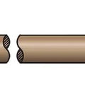 SDWS Exterior Timber Screws 0.220 Inch By 8 Inch With Sawtooth Point Double Barrier Coated Washer Head Tan Pack Of 50 Tough As Nails Outdoor Wood Fasteners close-up
