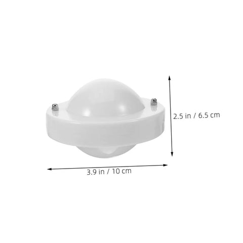 Two Pack Conductive Balls For Physics Experiments And Electricity Magnetism Lessons Interactive Science Teaching Tool For Classroom Labs Engaging Learning Aid For Students Promotes Hands On Discovery And Real World Magnetism, 3.9 x 2.5 in white ball