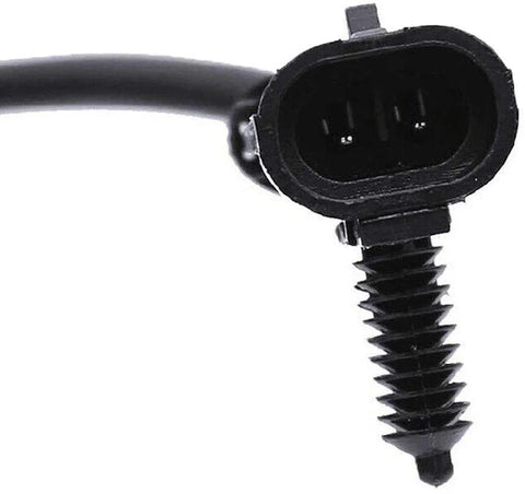 Close-up view of electrical connector for 6 Lug Front Wheel Hub And Bearing Assembly With ABS For 2WD Chevy GMC Silverado Sierra 1500
