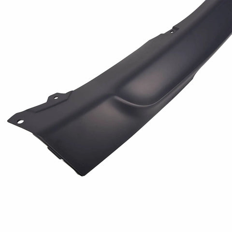 BMW F31 3-Series rear diffuser trim, plastic, primed, side view