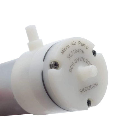 Small But Mighty 6V DC Mini Air Pump for Aquariums and Treatment Tools, Electric Vacuum Pump With Inlet and Outlet