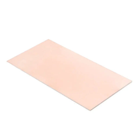 Double Sided Copper Clad FR4 PCB Laminate 100x200mm 1.5mm Thick For DIY Prototyping flat lay