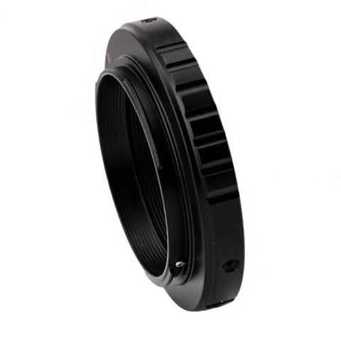M42 T Ring Adapter for Nikon APSC DSLR Cameras, CNC aluminum telescope camera connector for astrophotography gear close-up view