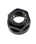 Precision ER 20A Thread Collet Clamping Hex Nut made from hardened alloy steel for lathe tool maintenance and repair.