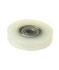 Straight Up Heavy Duty V Groove Pulley Wheel Fabricated From Premium Nylon Aluminum With Hella Smooth Rolling For Sliding Gate Casters