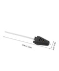 3D Pen Nozzle Replacement Kit With Easy Swap Tips For Stable Temperature Regulation And Improved Extrusion Universal Nozzle Parts For Reliable Printer Head Performance Black, 12.8cm