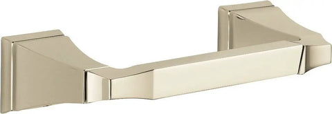 Dryden Tissue Holder with Pivoting Arm Extends Three and One Eighth Inches from Wall in Polished Nickel Finish