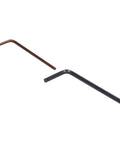 No Sweat Wood Lathe Hollowing Tool With Replaceable Tungsten Alloy Blade And Comfy Aluminum Handle, two metal hex keys.