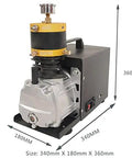 Heavy Duty Electric Submersible Pump Runs Slick And Knocks It Out At 4500 Psi High Pressure For Dive Tank Refilling And Rapid Fluid Transfer With Quiet Low Noise Operation For Your Next 220V Job Site Gig, with dimensions 340mm x 180mm x 360mm.