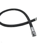 350 PSI Low Pressure LP Hose For Regulator And Octopus 2nd Stage 18 To 40 Inch Flexible And Durable Scuba Dive Gear Connector in black