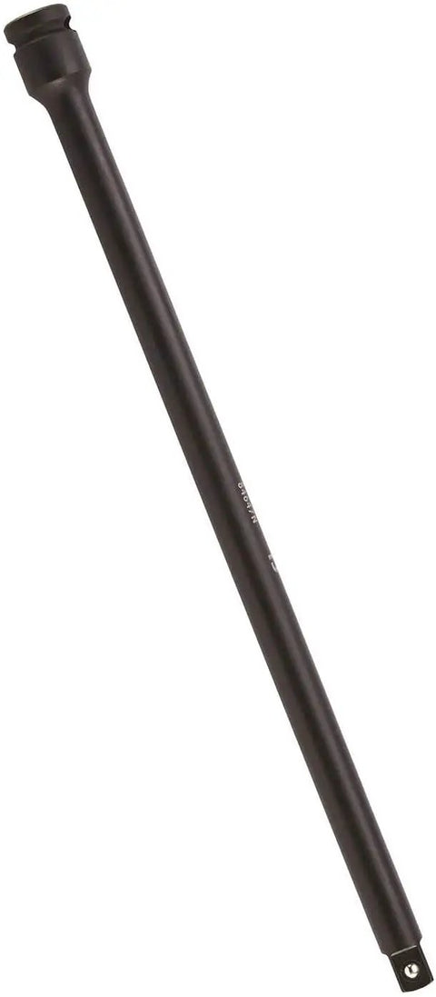 Beefy Four Piece Half Inch Drive Impact Extension Set With 3, 5, 10, 15 Inch Lengths For Heavy Duty Projects, long extension piece.
