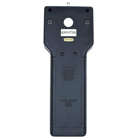 Digital Force Gauge Pro Grade 20Kg Range for Tension and Compression Spring Testing, Push Pull Meter With Peak Hold, High Accuracy and Resolution, Three Display Units, Includes Factory Calibration Certificate, Model FG20KG back view