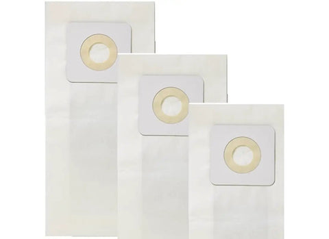 Genuine Style 7 Vacuum Cleaner Bags 3 Pack Replacement For Model 32120 White Easy Fit Heavy Duty Dust Catchers front view