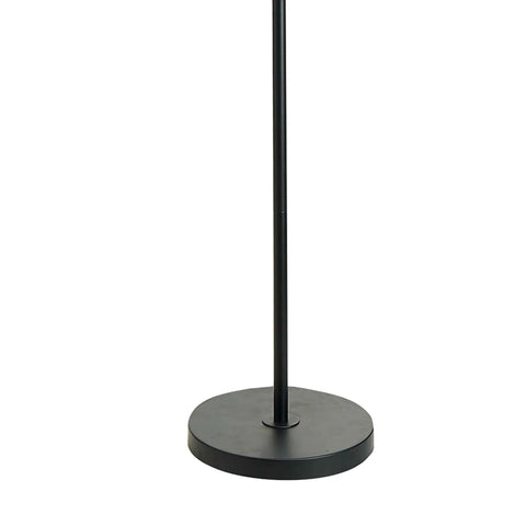 Base of Go To Modern Adjustable Floor Lamp For Living Room Bedroom And Office Black Standing Lamp With Bronze Accents 54.5 Inches Tall