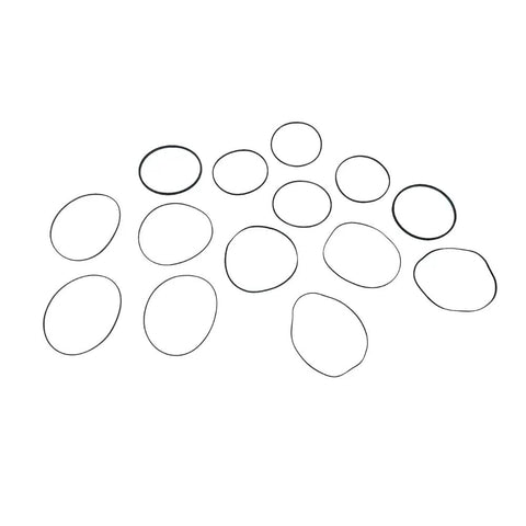 Top Tier Hydraulic Motor Seal Kit Fits White Danfoss 950600M8699BAAAA Smooth Operation Easy Swap Rock Solid Build Quality For Heavy Machinery That Runs Great Works Like Charm Reliable Fix So You Can Get Back To Work ASAP seal rings layout