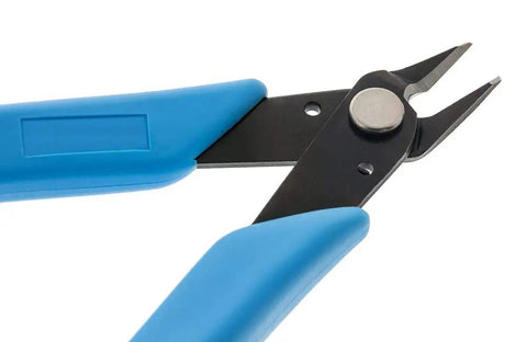 Wire cutters from All In One Soldering And Desoldering Tool Kit 11 Piece Set With Desoldering Pumps Desoldering Wicks Electronics Repair