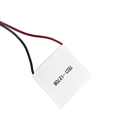 Dope 12V 60W Peltier Cooler Module For DIY PCs And Gaming Consoles, 40mm TEC1-12706 thermoelectric cooler with wires.
